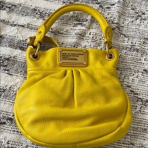 Marc Jacobs Yellow mini Hillier Handbag
